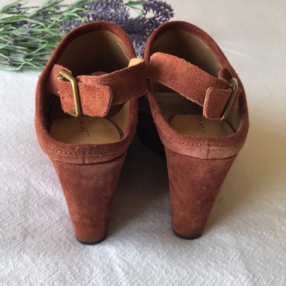 Lucky Brand | Peep Toe platform wedge 7.5 - Picture 4 of 7